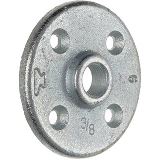 Anvil 8700164208 Malbar jernr?rmontering Floor Flange 3/8 """" NPT kvindelig galvaniseret finish