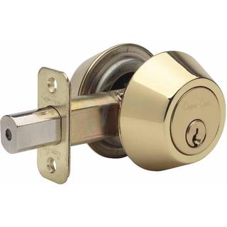 Copper Creek DB2420PB dubbelcylinder deadbolt polerad mässing