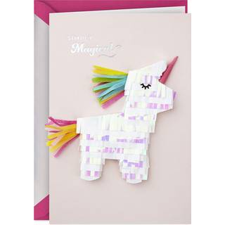 Hallmark Signature Birthday Card (Magical Unicorn)