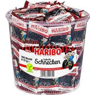 Haribo Mini Lakritz Schnecken 100 x 13 g.