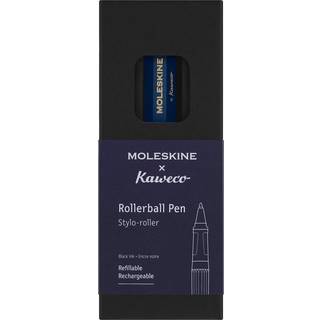 Moleskine X Kaweco Roller Pen 0,7 mm punkt bl? med sort bl?k