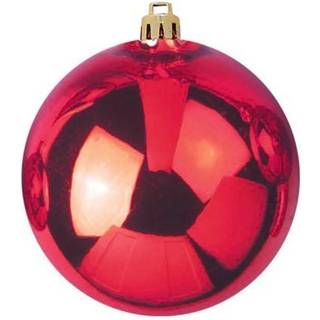 Europalms Deco Ball 30cm, red "C-STOCK" TILBUD NU