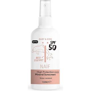 Naif Baby & Kids Mineral Sunscreen SPF 50 Solspray til børn fra fødslen 100 ml - 100 ml