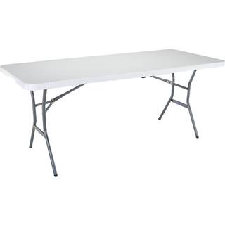 Lifetime stabelbart klapbord 183 x 76 cm, offwhite
