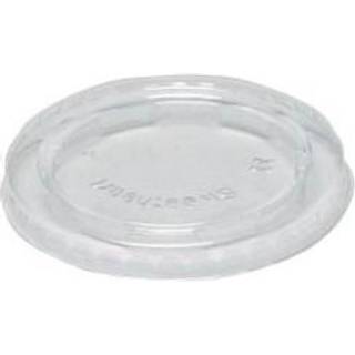 Plastlåg Klar Til Dressingbæger Ø46 Mm 2400 Stk.