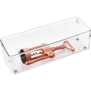 Skuffekasse (høj) - Transparent - 10,2cm x 30,8cm x 8cm - Adea