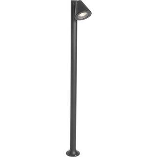Moderne udendørs stolpe sort 100 cm IP44 justerbar - Ciara