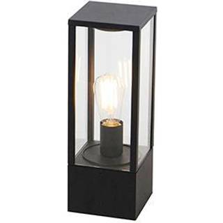 Industriel gulvlampe sort 40 cm IP44 - Charlois