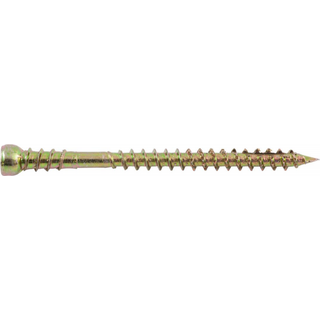 Gulvlisteskrue Guldkromatiseret FLS+ TX10 3,9 x 57 mm - 250 Stk