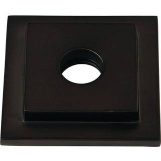 Kingston messing flsquare5 Claremont Heavy Duty Square Solid Cast Brass Bruser Flange Olie gnidet bronze