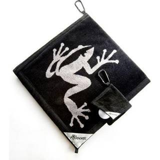 Frogger amfibie golfh?ndkl?de med v?d og t?r teknologi sort/gr? - golfpose tilbeh?r til m?nd og kvinder med karabinerklip