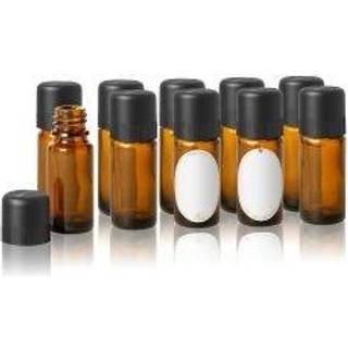 Primavera Aromaterapi Æteriske olier Sæt med tomme flasker 6 x 10 ml ravfarvede glasflasker 1 Stk. (89,00 kr / 1 stk.) - 1 Stk.