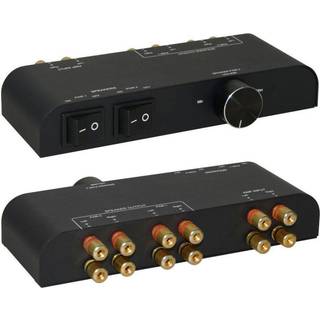 DIVERSE Speaker Switch 2-Way Switch box - 3 års medlemsgaranti