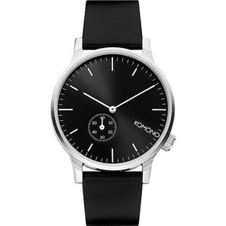 KOMONO Winston Subs Black Silver Herreur