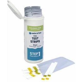 Swim & Fun Teststrips aktiv ilt/PH 50 stk (På lager i butik)