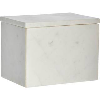 Lene Bjerre Ellia opbevaringskasse marmor 16,5x11,5 cm White