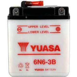 Yuasa 6N6-3B (Uden Syre) 6V Batteri til Motorcykel
