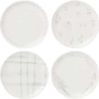 Lenox Oyster Bay 4pc Accent Plates 4,05 Hvid