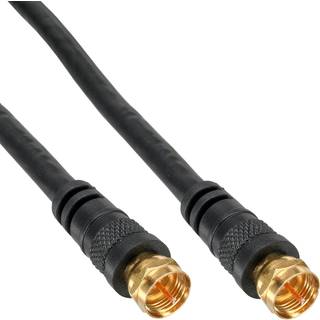 High Quality Antenne F-Kabel - 2 m - Sort