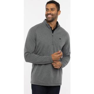 Travis Mathew Upgraded Quarter Zip Dark Grey XXL