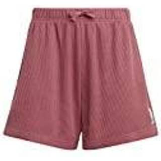 Lounge Waffle Knit Loose Shorts - Pink Strata / Off White / Black - 152