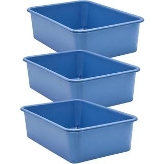 Skiferbl? stor plastopbevaringsbinpakke p? 3