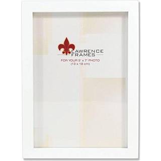 Lawrence rammer White Wood Picture Frame Gallery Collection 5x7