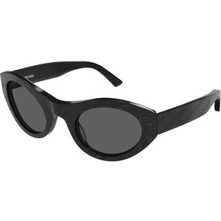 Balenciaga BB0250S 001 52 Solbriller Mænd Black - Pattern Black - 52mm