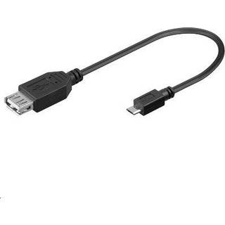 MICROCONNECT USB A - B Micro  F-M 0,20m