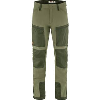 Fjällräven Men's Keb Agile Trousers Laurel Green/Deep Forest, Laurel Green-Deep Forest, 56/L