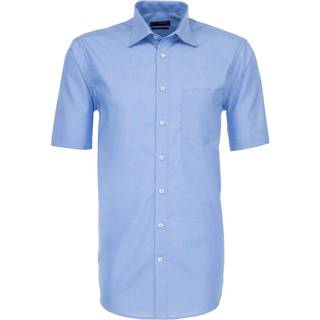 Seidensticker Herren Kurzarmhemd blau