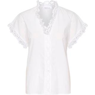 Karen By Simonsen Caliopekb Blouse Bluser 10103864 Bright White (42)