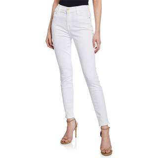 Frame Le High Skinny high-rise skinny jeans - white - 26