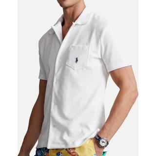 Polo Ralph Lauren Cotton Terry Short Sleeve White