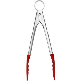 Cuisipro 0065506785059 Mini t?nger rustfrit st?l s?lv 7 """" R?d