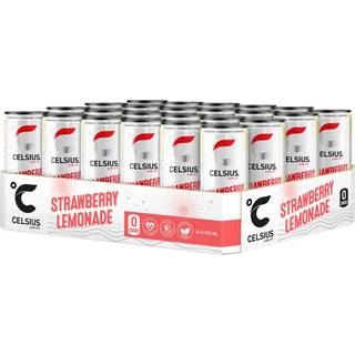 Celsius, Strawberry Lemonade, 24-pak