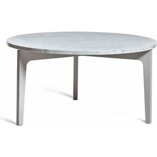 Mavis Höllviken Sofabord Ø80x41 Cm t - Sofabord Mdf Lysegrå - 1391480