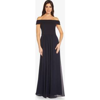 Adrianna Papell Adrianna Papell Crepe Chiffon Gown