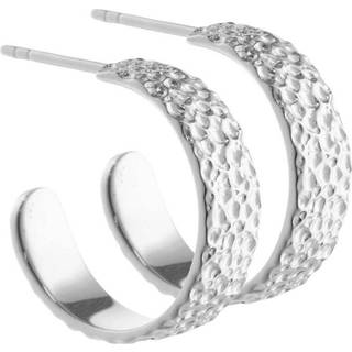 RUFFLE HOOPS | SILVER