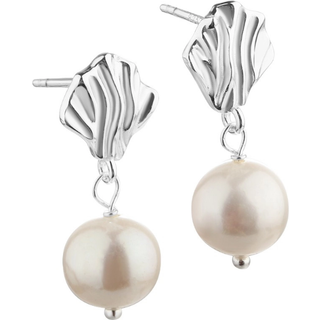HULDA PEARL EARSTUD | SILVER