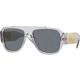 Versace Mand VE4436U 530580 Solbriller Acetat Grå Blå Pillow Normal