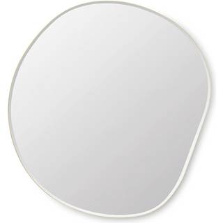 Ferm Living Pond mirror, XL - Dark chrome