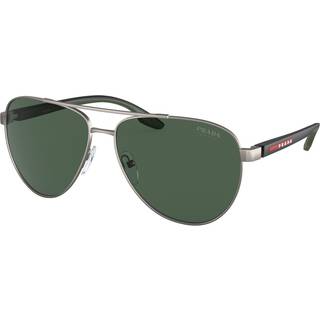 Prada Linea Rossa PS52YS Asian Fit 7CQ06U 61 Solbriller Mænd Silver - Silver - 61mm