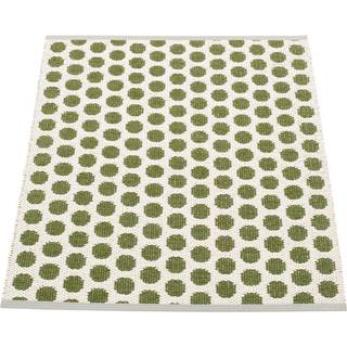 Pappelina, Noa tæppe 70x90 cm Dark Olive/Vanilla