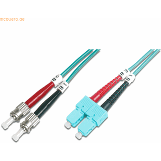 DIGITUS patch cable - 3 m - aqua - Blå - 3 meter