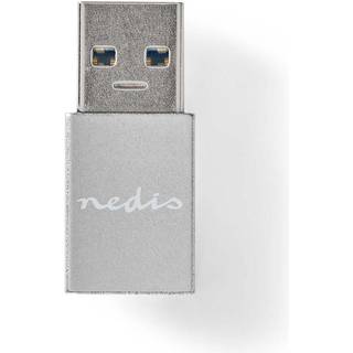 Nedis USB-A til USB-C 3.2 Gen1 Adapter - Sølv