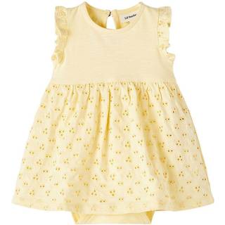 Lil Atelier Double Cream Bodykjole Broderie Anglaise