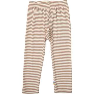 Joha Grå Stribe Leggings Merinould/silke