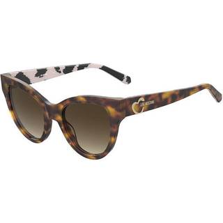 Moschino Love MOL053/S 1NR/HA 50 Solbriller Kvinder Tortoiseshell - Tortoise Pattern Beige - 50mm