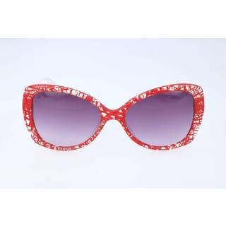 Moschino MO73104SA Asian Fit 04SA 57 Solbriller Kvinder Rød - Red - 57mm